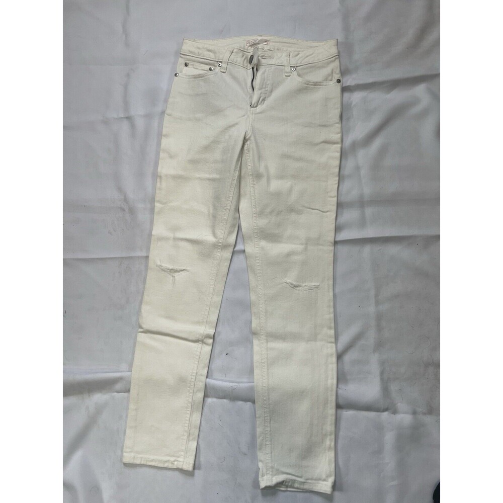 Womens Lauren Conrad White Skinny Jeans Size 10